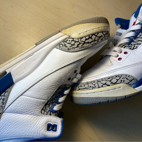 Jordan 3 GS True Blue - Picture 3 of 8